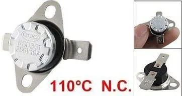 Miniatura 2 de Switch 10pcs SD301 110 Celsius Temperature Control Switch Thermostat N.C.