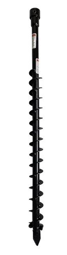 GardenTrax - Broca en espiral para taladro de tierra, 2 x 36 pulgadas, excavadora de agujeros con taladro de 7/8 pulgadas