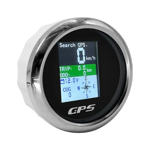 Miniatura 2 de ELING Velocímetro GPS digital universal cuentakilómetros ajustable con voltímetro 9-32V Auto Gauge Set para coche, motocicleta, tractor camión 3.346