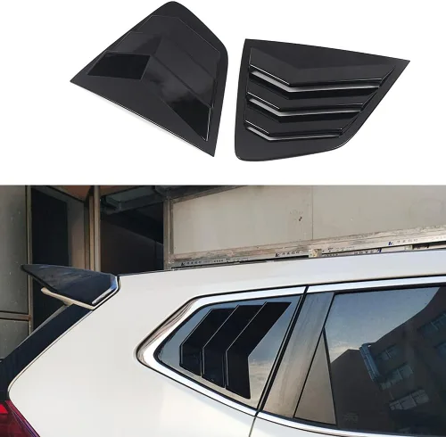 BOYUER Para Nissan Rogue 2014-2020 Estilo Carreras Laterales Traseras Laterales Rejillas de Estilo Deportivo Cubierta de Rejillas de Cucharada