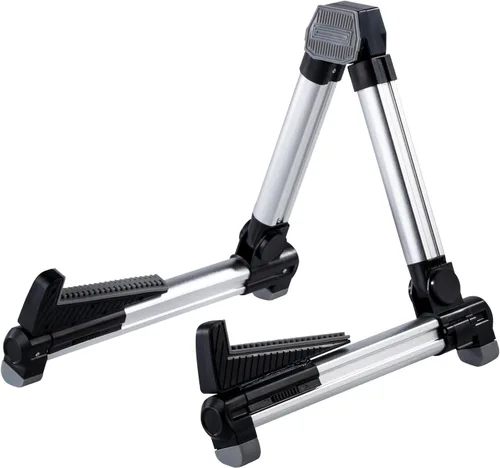 Miniatura 10 de ENO MUSIC Soporte de guitarra - Alumium Alloy A-Frame Soporte plegable universal, adecuado para guitarras acústicas, eléctricas y bajas, color negro