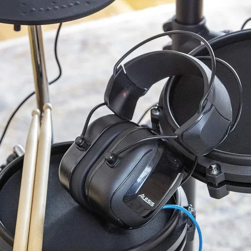 Miniatura 2 de Alesis DRP100 - Audífonos de referencia con aislante acústico extremo. Electrónico. Con adaptador y bolsa protectora de 1/4 pulgadas