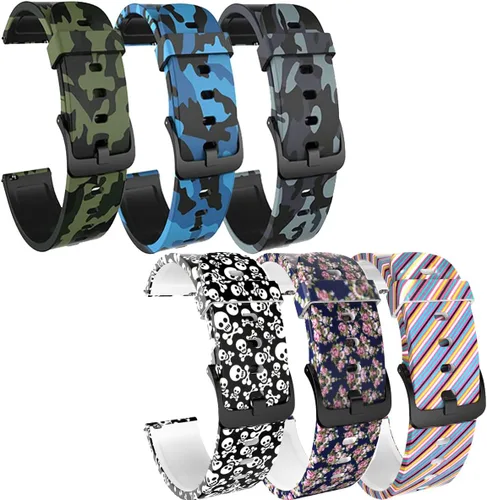 Miniatura 10 de Compatible con Amazfit Active 2 Square/Active 2 1/GTS 4 mini 4 3 2 2e 2 Mini/GTR 1.654 in/Bip 3 pro/Bip U pro/Bip S/Bip Lite correas de repuesto