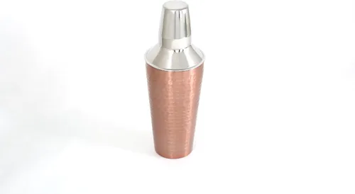 Miniatura 2 de Cook Pro Inc. - Mezclador de cóctel de acero inoxidable de 27 onzas, cobre