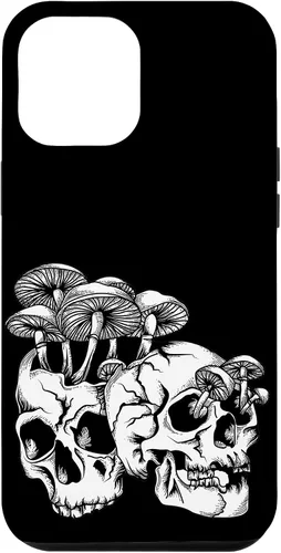 Miniatura 26 de Skull Goth Gothic Occult Emo Satanic Mushroom Skeleton Case for iPhone 17