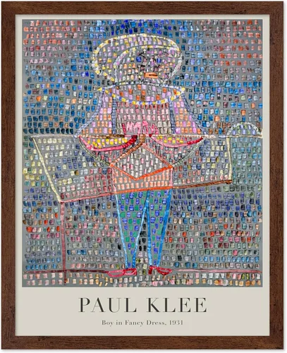 Miniatura 41 de Poster Master Póster vintage de Paul Klee – Impresión retro de cómicos – Arte de dibujo – Arte abstracto – Regalo para hombres y mujeres – Estilo-09