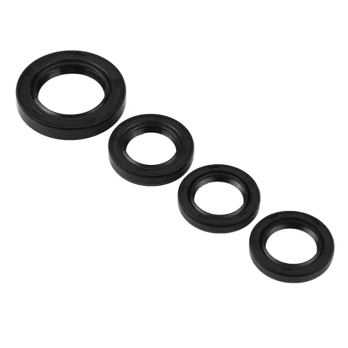 Miniatura 5 de Sello de semillas de válvula de aceite, kit de sello de motor Gy6, kit de sello de aceite Ngine, 4 piezas de cigüeñal del motor, caja de cigüeñal