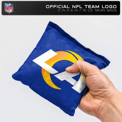 Miniatura 4 de Wild Sports - Bolsas de frijoles de doble cara de fútbol americano profesional de la NFL, 8 unidades, bolsas de lanzamiento de primera calidad