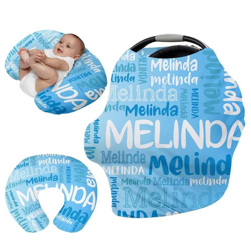 Miniatura 27 de Funda de asiento de automóvil personalizada para bebés, funda de asiento de automóvil multiusos con nombre, fundas de asiento de automóvil, regalos