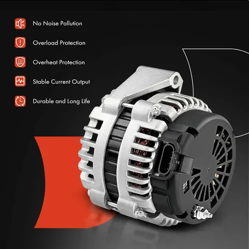 Miniatura 5 de A-Premium Alternador compatible con Ford F-250 95-96, F-350 95-97, E-450 E-550 Super Duty 2003, E-350 Econoline Club Wagon 95-02 - V8 7.3L - 130Amp