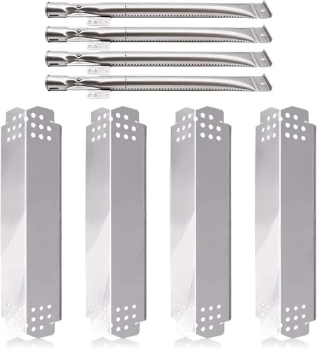 Miniatura 15 de Piezas de repuesto para parrilla Home Depot Nexgrill 720-0830H 720-0783E 720-0888 720-0888N 720-0864 720-0864M, escudos de placa térmica de acero