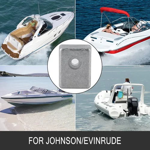 Miniatura 5 de Aramox Ánodo fuera de borda, ánodo de zinc para barco apto para motor fuera de borda 55320‑95311 55320‑95310 55321‑93J00 55321‑93J01DF25-DF300
