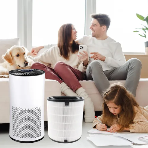 Miniatura 2 de 1-Pack LV-H133 Replacement Filter Compatible with LV-H133 LV-H133-RF Air Purifier, 3-in-1 Filtration System
