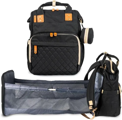 Miniatura 2 de Bolsa de pañales para bebé con cambiador, bolsa de viaje para bebé, mejor bolsa de pañales, bolsas de bebé, mochila para pañales para bebés, mochila