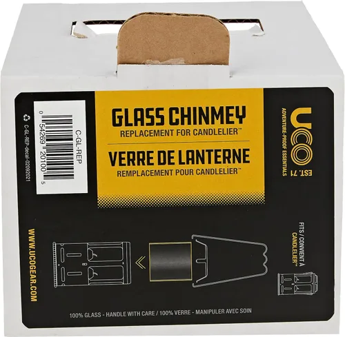 Miniatura 3 de UCO Candlelier - Farol de cristal de repuesto, transparente