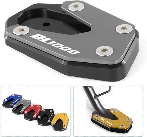 Miniatura 2 de Soporte lateral para moto Suzuki DL1000 para V-Strom 1000 1000XT 1000 XT 2014 2020 2021 2022 (color : rojo)