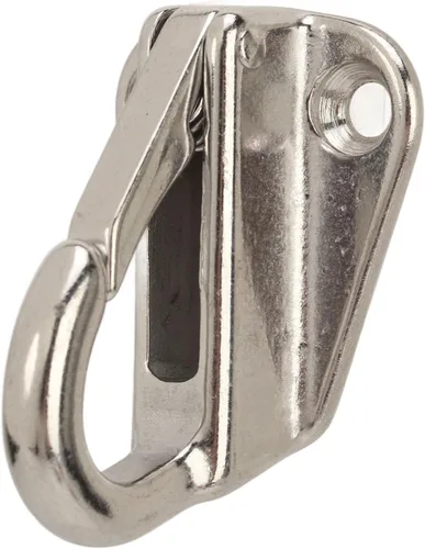 Miniatura 9 de Ganchos de acero inoxidable, ganchos de resorte para botes, ganchos para colgar ropa, 6 unidades, gancho de cuerda de fijación a presión de resorte