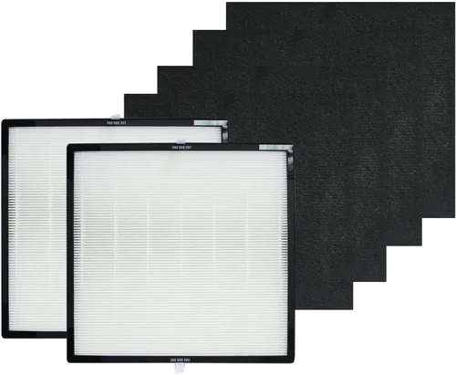 PUREBURG AK46000 - Juego de filtros de repuesto compatibles con Oreck Air Response Small WK16000 Purificador de aire tipo B1, paquete de 2 unidades