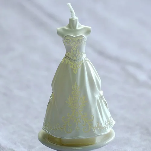 Miniatura 6 de 2 Uds 3D Novia y Novio Herramientas de Silicona para Hornear Fondant Molde de Chocolate Dulces Azúcar Artesanía Molde DIY Decoración de Pasteles
