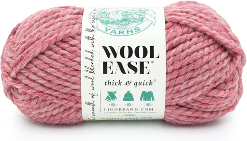 Miniatura 158 de Lion Brand Yarn - Ovillo de lana Wool-Ease Thick & Quick color fuerza aérea