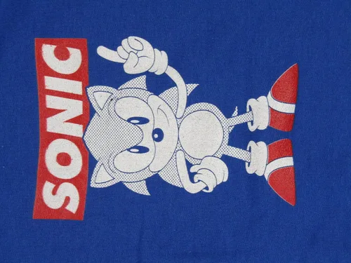 Miniatura 2 de Bioworld Sudadera con capucha Sonic the Hedgehog Classic Character Youth Azul Real, Azul Real