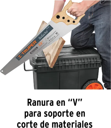 Miniatura 5 de Caja herramienta, plástico, 23 ', con ruedas