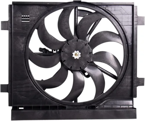 Miniatura 26 de TRQ Conjunto de ventilador de refrigeración del radiador compatible con Pontiac Vibe 2009-2010 Toyota Corolla Matrix 2009-2013 TO3115156
