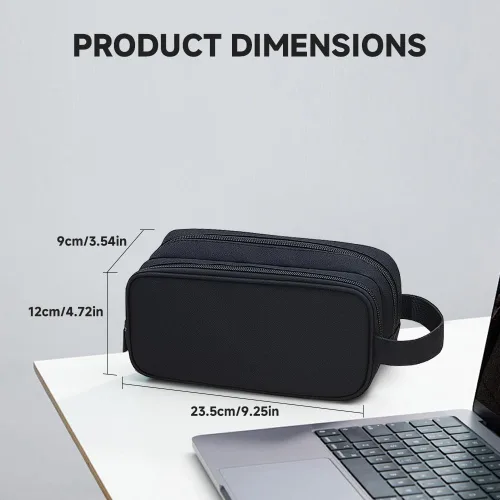Miniatura 2 de Teskyer Cable Organizer Bag, Travel Electronics Accessories Organiser, Protable Tech Pouch for Phone Chargers, Cables, Flash Drive, Power Bank, Hard