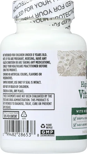 Miniatura 5 de 365 by Whole Foods Market, Vitamina E de alta potencia 1000 UI, 60