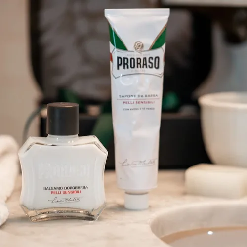 Miniatura 6 de Proraso - Bálsamo para después del afeitado para hombres, hidratante para piel sensible con avena y té verde, 3.4 onzas líquidas (paquete de 1)