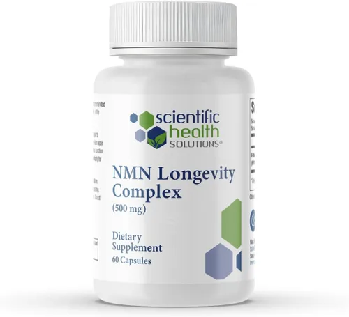 Complejo de longevidad NMN - NMN clínicamente formulado para producción de NAD+, energía celular y vitalidad cognitiva, apoya la función