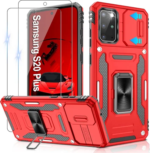 Miniatura 255 de Gritup para Samsung Galaxy S22 Funda con protectores de pantalla HD de 2 paquetes y cubierta deslizante para la cámara, protección contra caídas