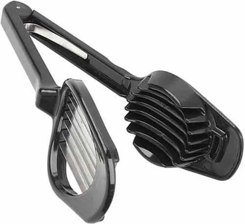 Miniatura 5 de Cortador de huevos, cortador de huevos de alambre de acero inoxidable, cortador de huevos de aluminio resistente, lavavajillas para huevo, fresa
