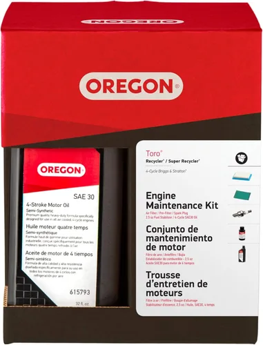 Miniatura 3 de Oregon 01-100 Kit de mantenimiento del motor de cortacésped para motores Briggs & Stratton de 4 ciclos