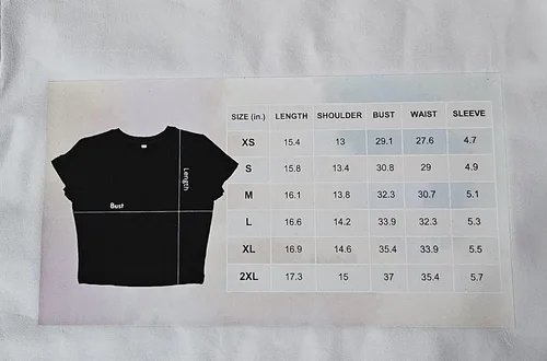 Miniatura 5 de Camiseta corta personalizada con corazón I - Crea tu propia camiseta de bebé - Camisa Y2K personalizada - Elegante regalo retro de verano para ella
