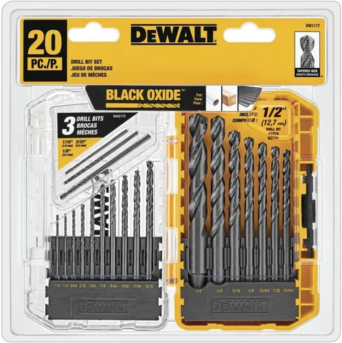 Miniatura 19 de DEWALT DW1169 - Brocas helicoidales (14 piezas)