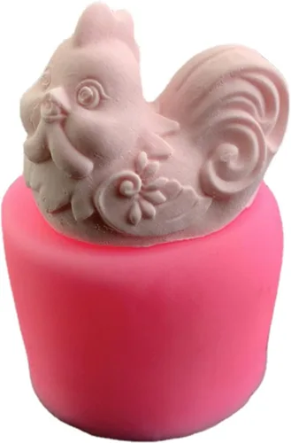 Miniatura 14 de Mini Molde de Jabón de Conejo Lindo de Silicona Molde para Fondant Chocolate Dulces Decoración de Pasteles Moldes de Velas de Silicona Yeso Arcilla