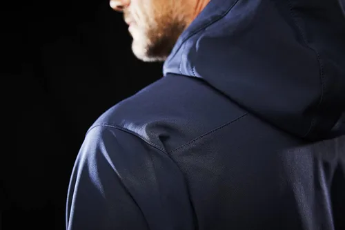 Miniatura 3 de Helly Hansen Ropa de trabajo Chelsea Evolution con capucha Softshell para hombre