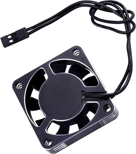 Miniatura 4 de Ventilador de refrigeración del motor RC de 1.575x1.575 in para RC Car Truck Buggy Crawler escala 1/8 1/10 540 550 motores sin escobillas ESC