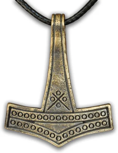Miniatura 11 de Baldur Jewelry - Collar con Colgante de Martillo de Thor Mjölnir - Joyería Vikinga Nórdica de Thor - Collar de Thor - Regalos de Thor para Hombres