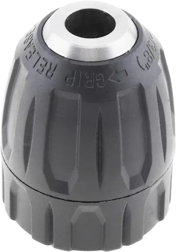 Miniatura 5 de ChgImposs Portabrocas sin llave de 3/8 pulgadas, aire/eléctrico/inalámbrico 1/32-3/8 pulgadas 24 UNF 0.031-0.394 in rápido, adaptador