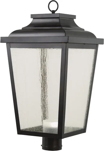 Miniatura 2 de Minka Lavery Luces de poste al aire libre 72177-189-L Irvington Manor Farol de poste exterior, 1 luz LED 13 vatios, bronce Chelesa Chelesa Acabado