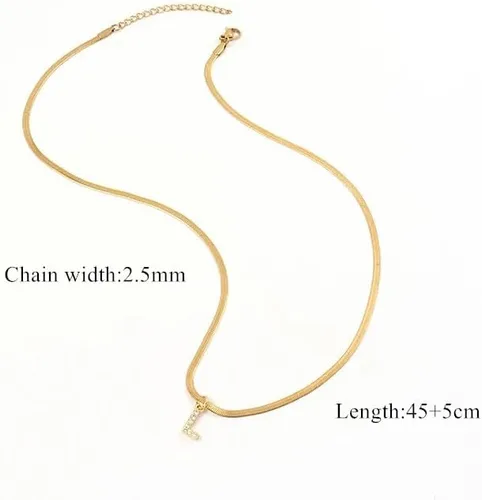 Miniatura 5 de Collares de oro para mujer, a la moda, delicados collares chapados en oro de 18 quilates para mujer, collar de cadena de espiga
