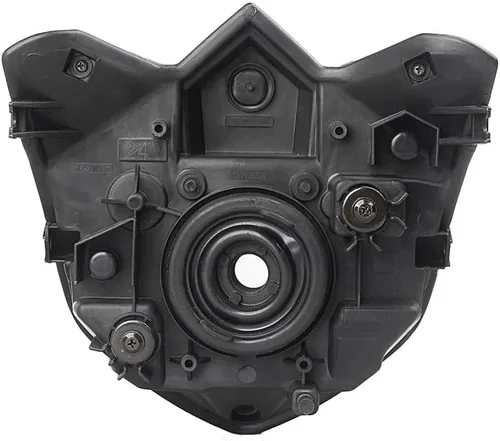 Miniatura 6 de FLPRO motocicleta delantero faro delantero montaje para Yamaha FZ-6R FZ6R 2009 2010 2011 2012 2013 2014 2015 ABS plástico delantero faro delantero