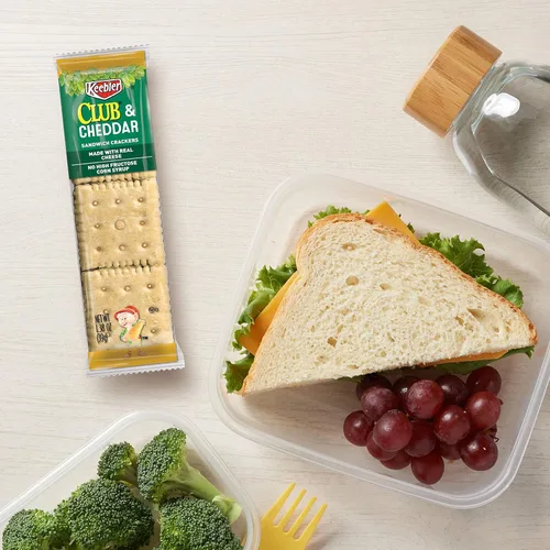 Miniatura 7 de Kellogg's - Caja de aperitivos a granel, paquete variado de galletas Cheez-It (42 bolsas), paquete surtido de galletas Keebler (45 unidades)
