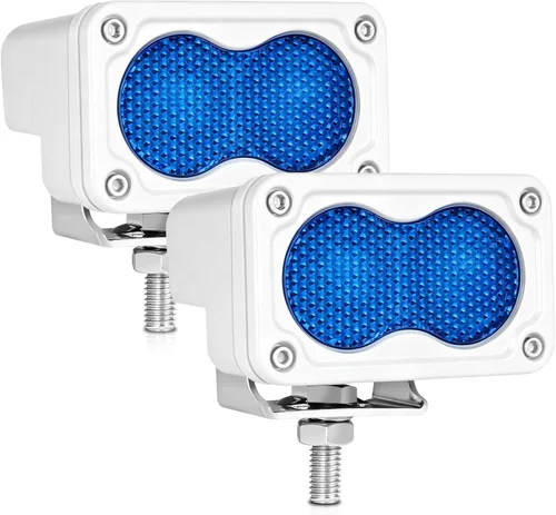 Miniatura 8 de Cápsulas LED ámbar, 2 unidades de luz de conducción de 40 W y 3 pulgadas, luz antiniebla ámbar, impermeable, para parachoques todoterreno, cubo