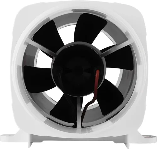 Miniatura 7 de Soplador de aire de sentina marina, soplador de aire de sentina en línea de 4 pulgadas, ventilador de ventilación fuerte para yate RV (12 V)