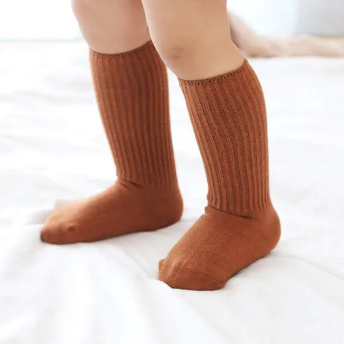 Miniatura 2 de VWU Baby Crew Socks with Grips Unisex Toddler Infant Kids Cotton tube Socks 0-5 Years