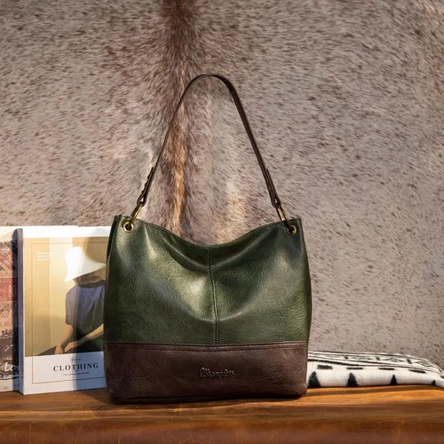 Miniatura 57 de Wrangler Hobo - Bolsas para mujer de cuero vegano con asa superior, bolsos de hombro y bolsos