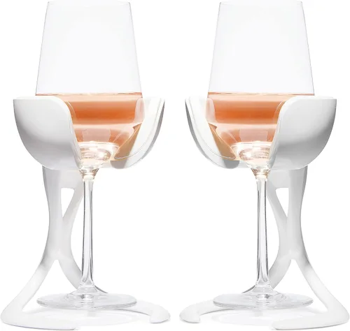 Miniatura 13 de VoChill Enfriador de copas de vino con tallo Fabricado en Estados Unidos Herramienta de vino radicalmente genial – mantiene el vino